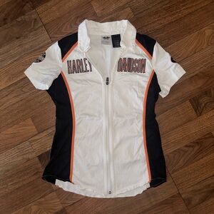 harley davidson zip up